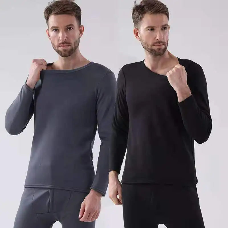 Winter Thermal Underwear Long Johns Men's Keep Warm Tops + Pants Set Thick Clothes Comfortable Thermo Underwear Sets